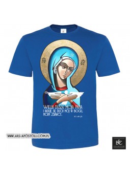 Maryja Oblubienica Ducha Świętego koszulka męska