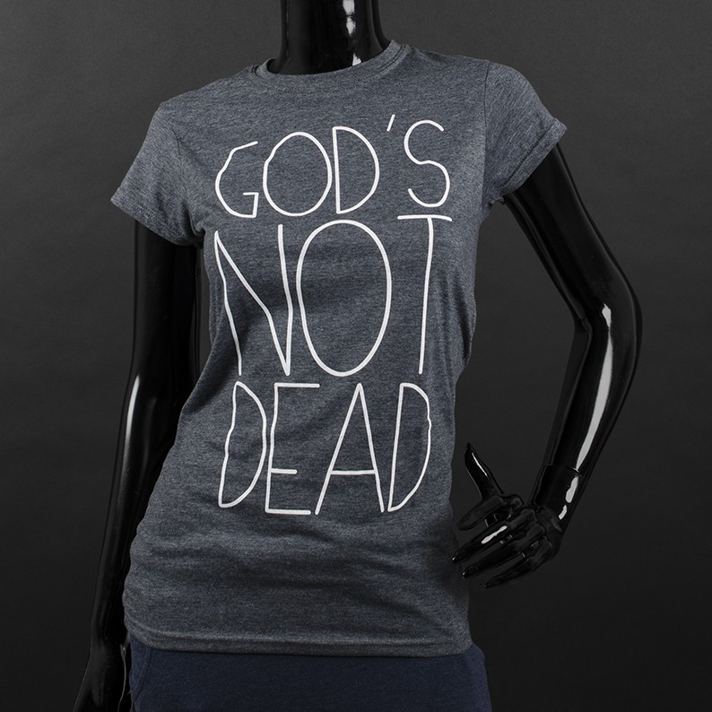 Koszulka damska „God's not dead” 3