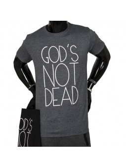Koszulka męska „God's not dead” z torbą „God's not dead”