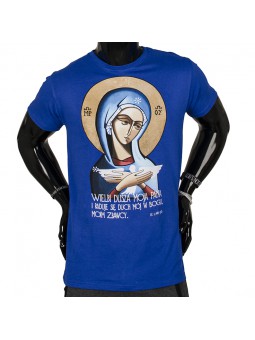 Koszulka męska „Maryja, Oblubienica Ducha Świętego”