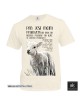Koszulka męska „Pan jest moim Pasterzem” kremowa