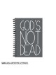 Notes chrześcijański A6 „God's not dead”