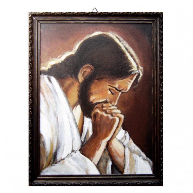 Jezus W Ogrojcu Obraz Na Plotnie Obrazy Religijne Recznie Malowane